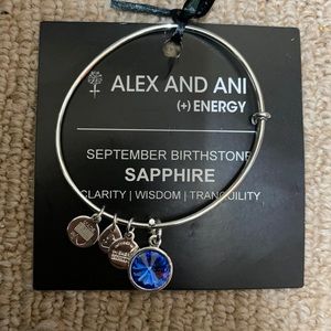 Alex and Ani Sapphire Bracelet